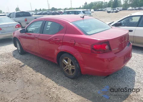 2011 Dodge Avenger Mainstreet из США, поврежденный, VIN 1B3BD1FB3BN526450